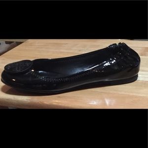 NEW Black Tory Burch Reva Ballet Flats